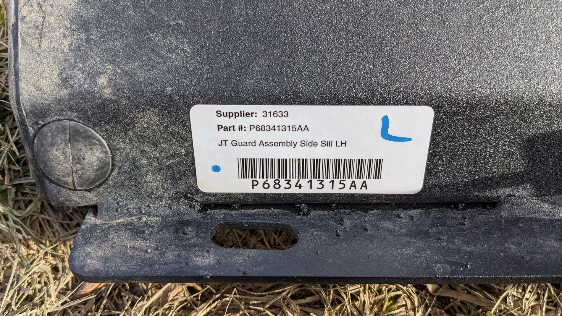 Jeep Gladiator Rubicon Rock Rails $125-OBO PXL_20210117_220418442