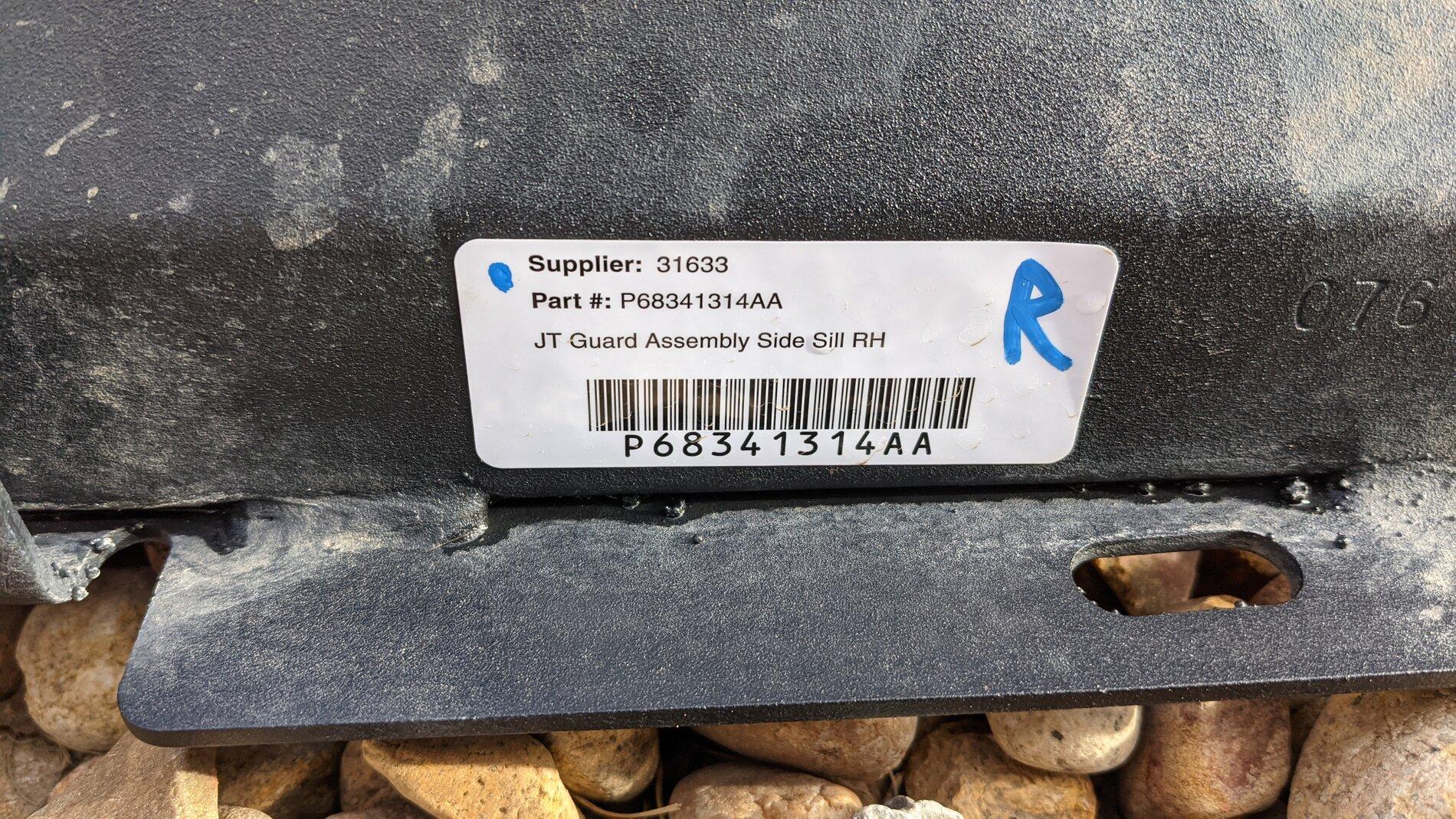 Jeep Gladiator Rubicon Rock Rails $125-OBO PXL_20210117_220413468