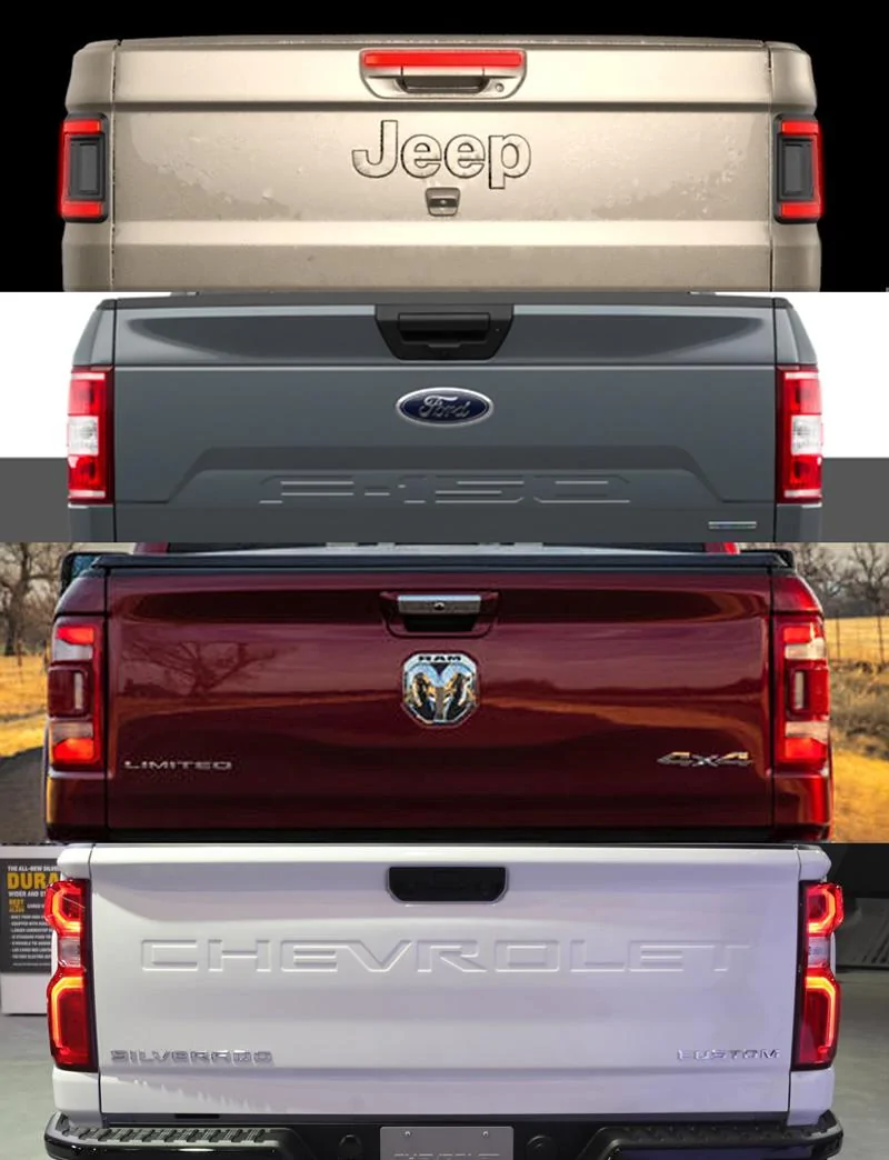 Jeep Gladiator Flush Mount Tail Lights truck_rears