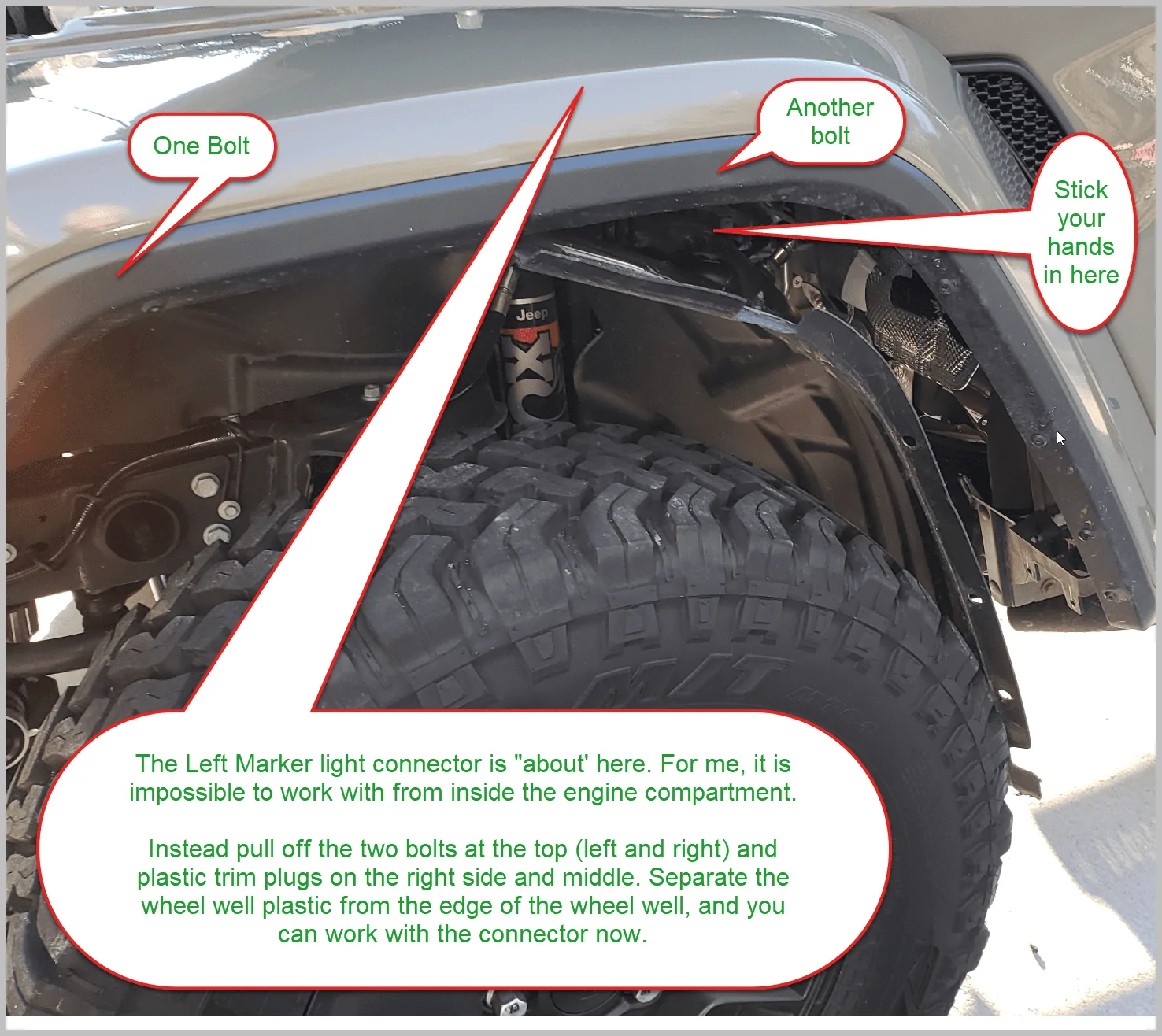 Jeep Gladiator Anyone install Quadratec pre-runner lighting? Where it is1