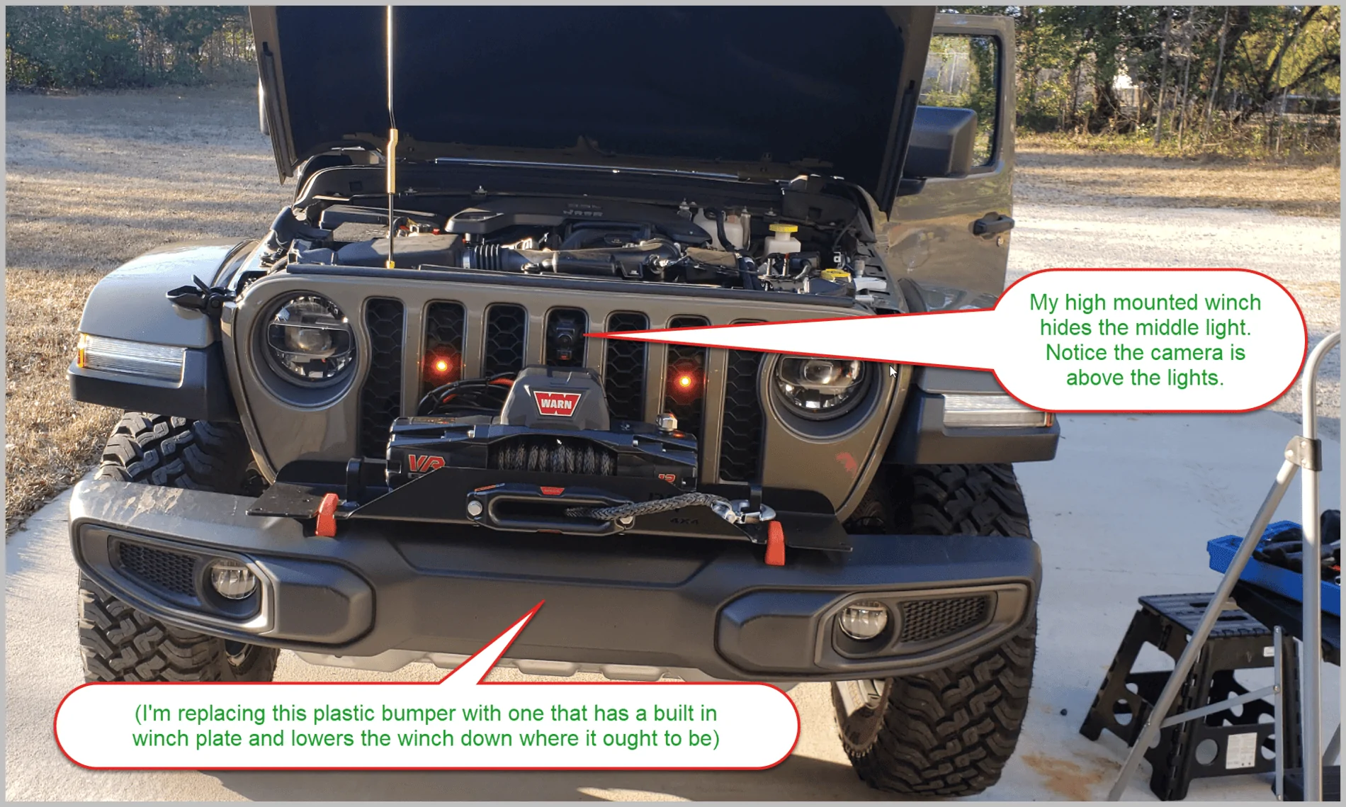Jeep Gladiator Anyone install Quadratec pre-runner lighting? LightsOn
