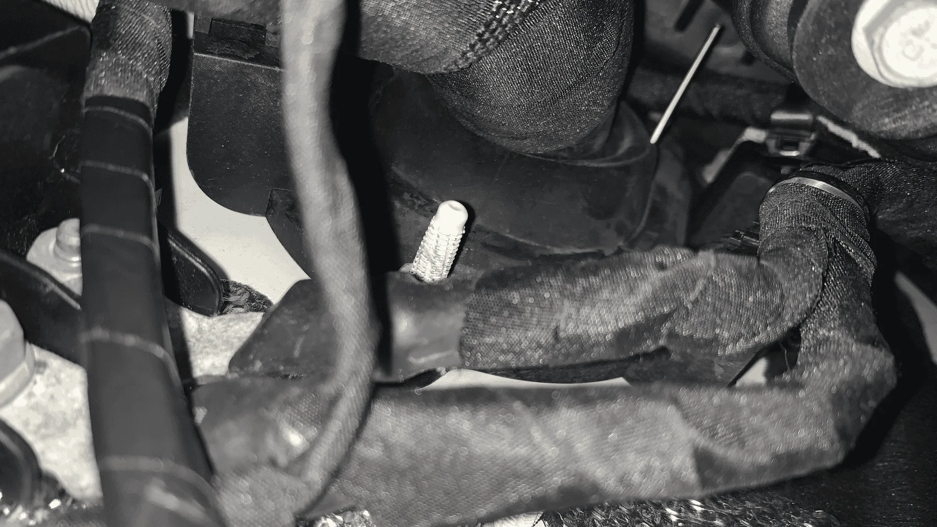 Jeep Gladiator Mopar Aux Switch Installation Exterior Hanger Through Grommet