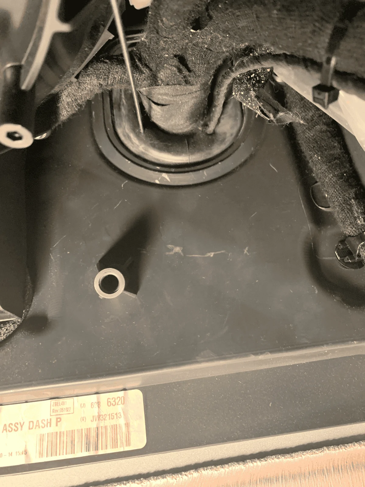 Jeep Gladiator Mopar Aux Switch Installation Interior Hanger Through Grommet
