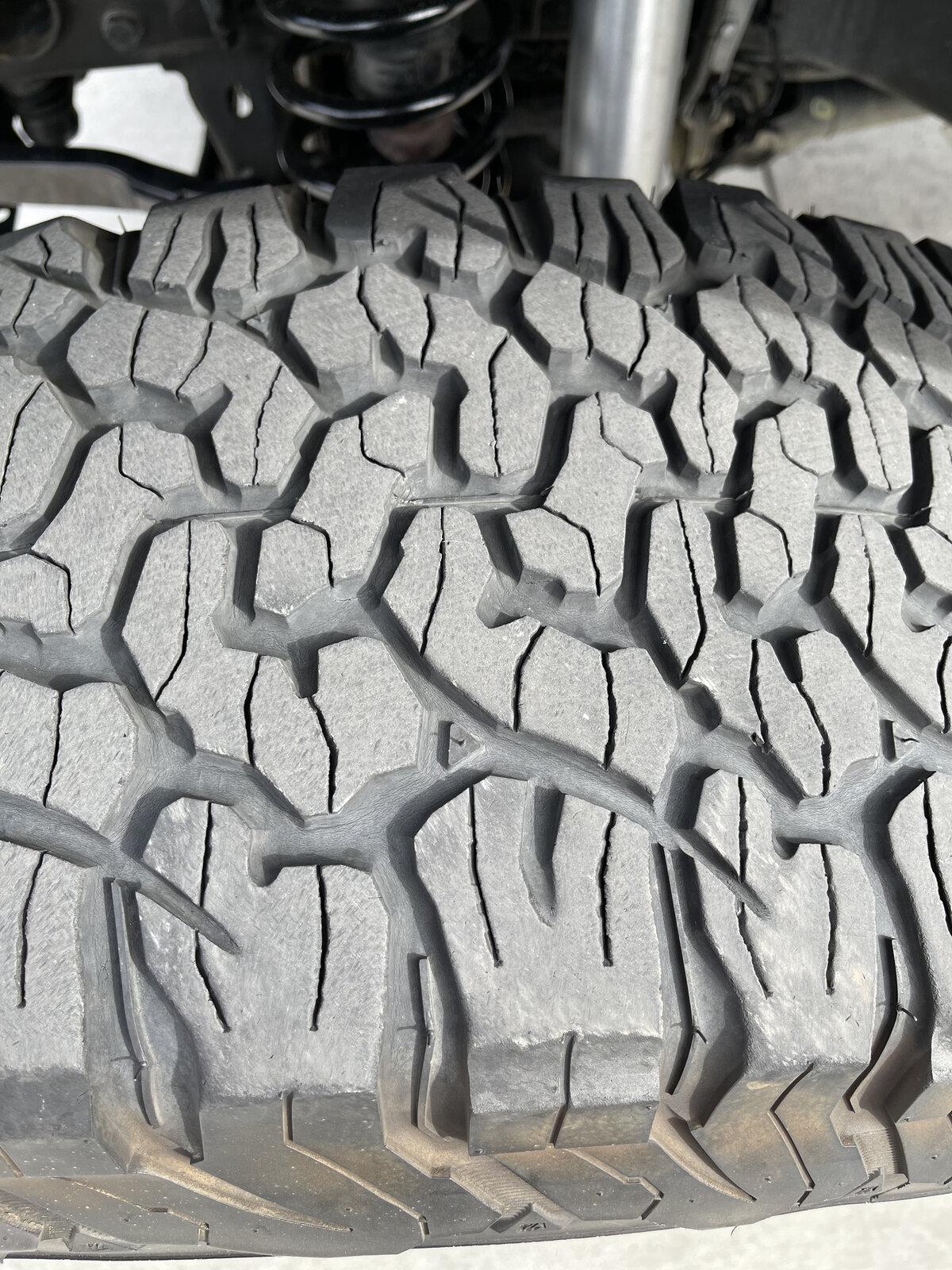 Jeep Gladiator 17" Black Rhino Arsenal Plus 37" BF GoodRich Tires IMG_0293