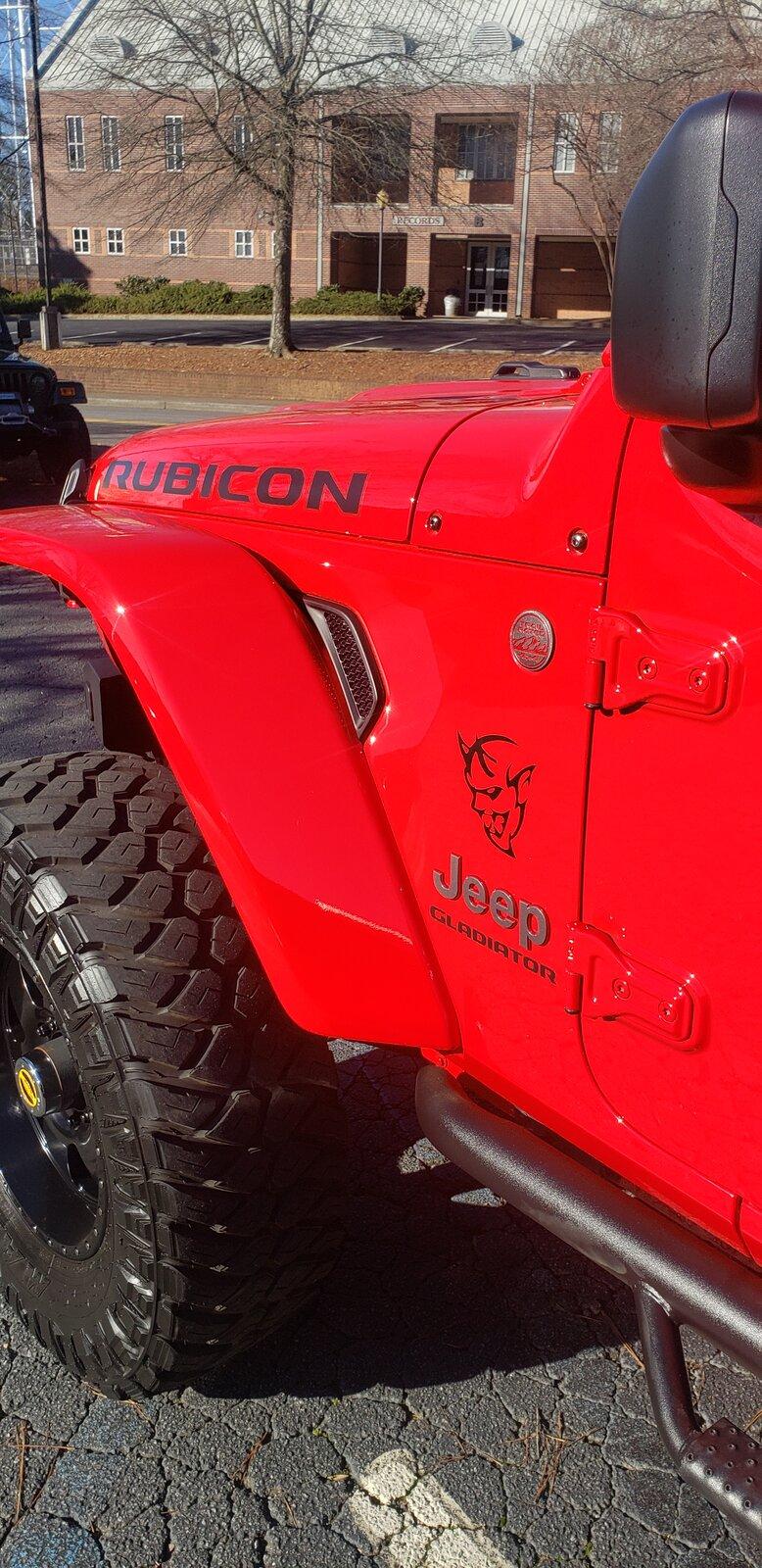 Jeep Gladiator Gladiator with built Demon engine. 20210118_100519