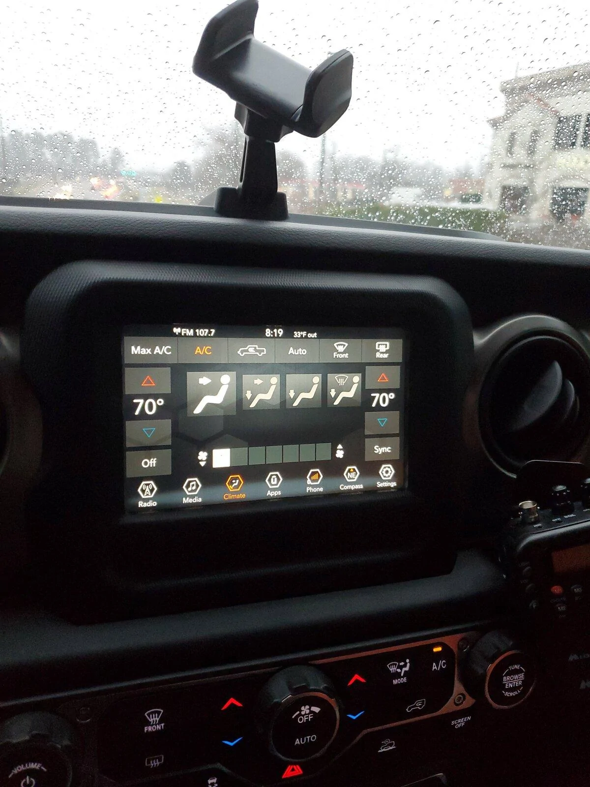 Jeep Gladiator 7 inch jeep radio $450 IMG_20210111_081933