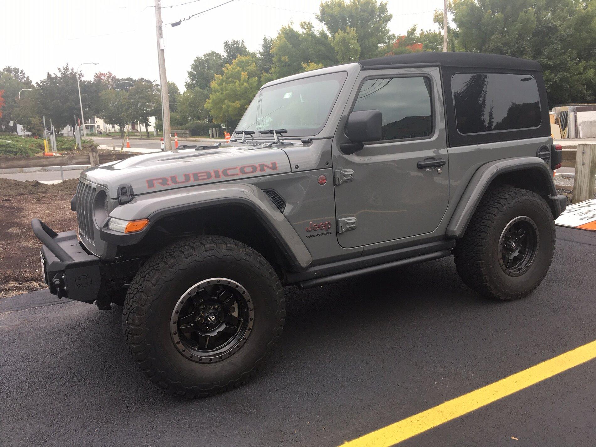 Jeep Gladiator Iron Cross Stubby Bumper $250 IMG_6503.JPG