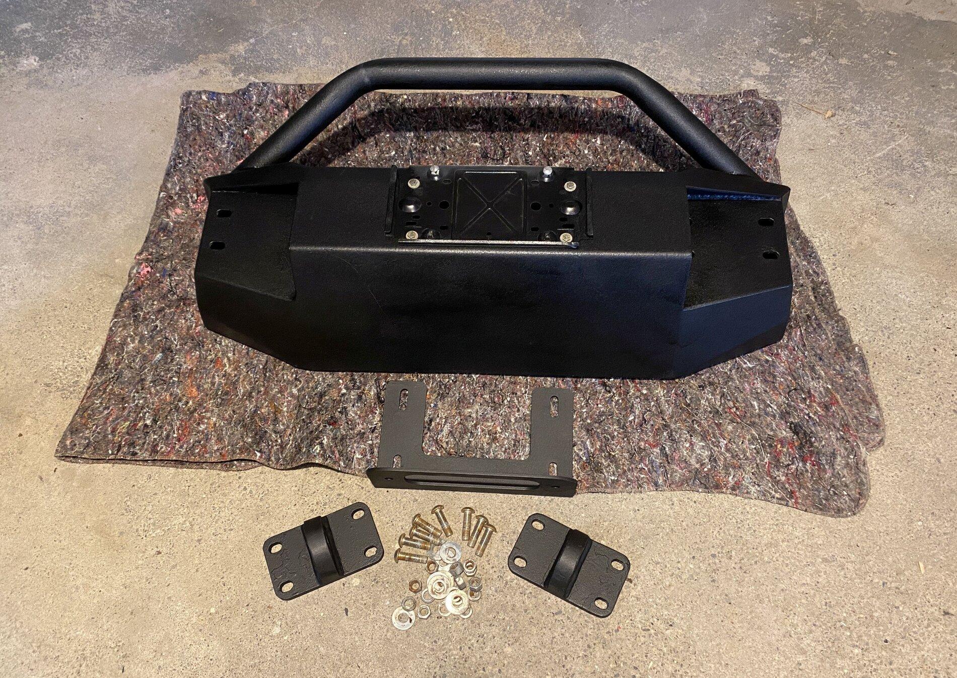 Jeep Gladiator Iron Cross Stubby Bumper $250 IMG_6177.JPG