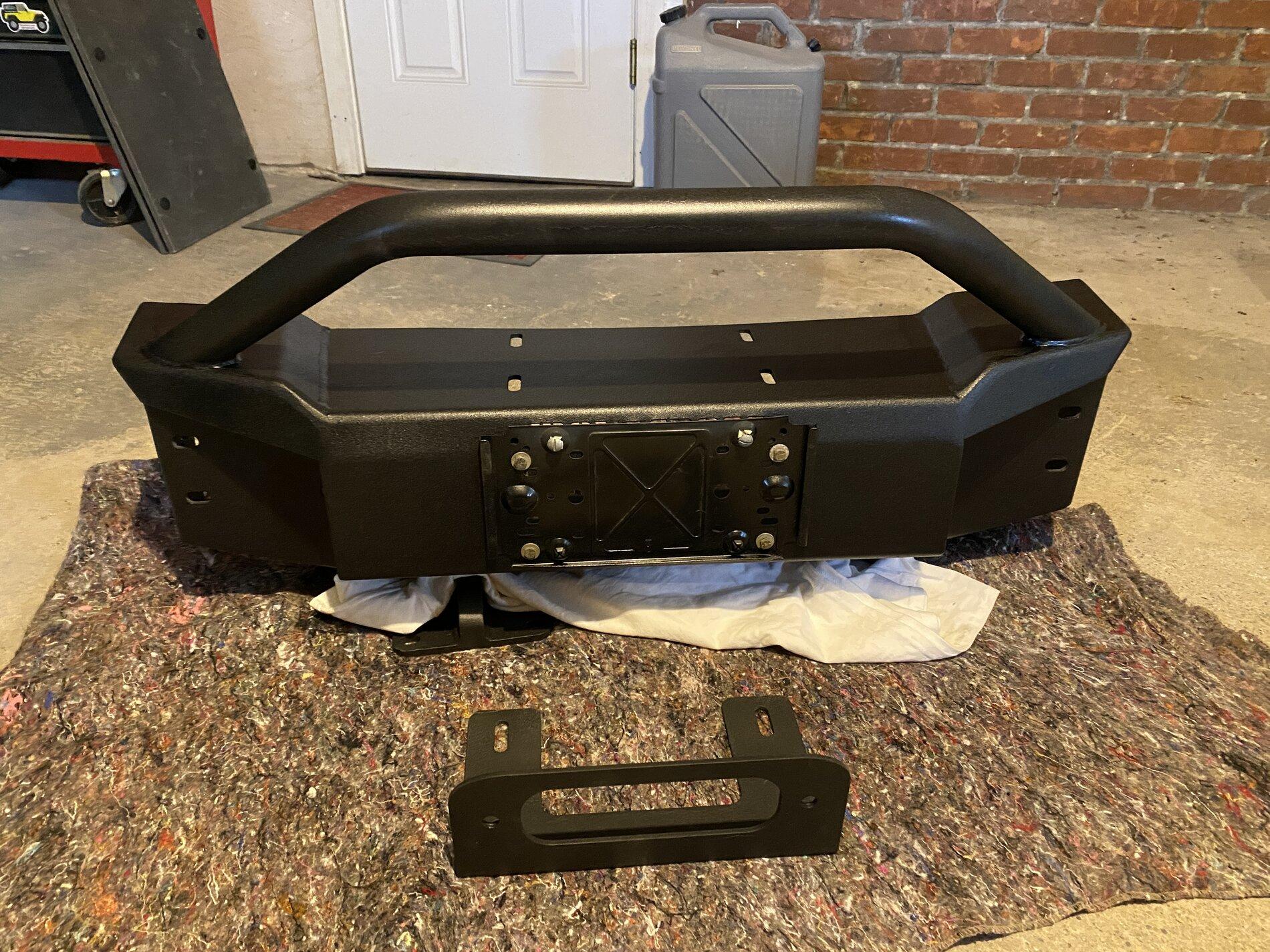 Jeep Gladiator Iron Cross Stubby Bumper $250 IMG_6178.JPG