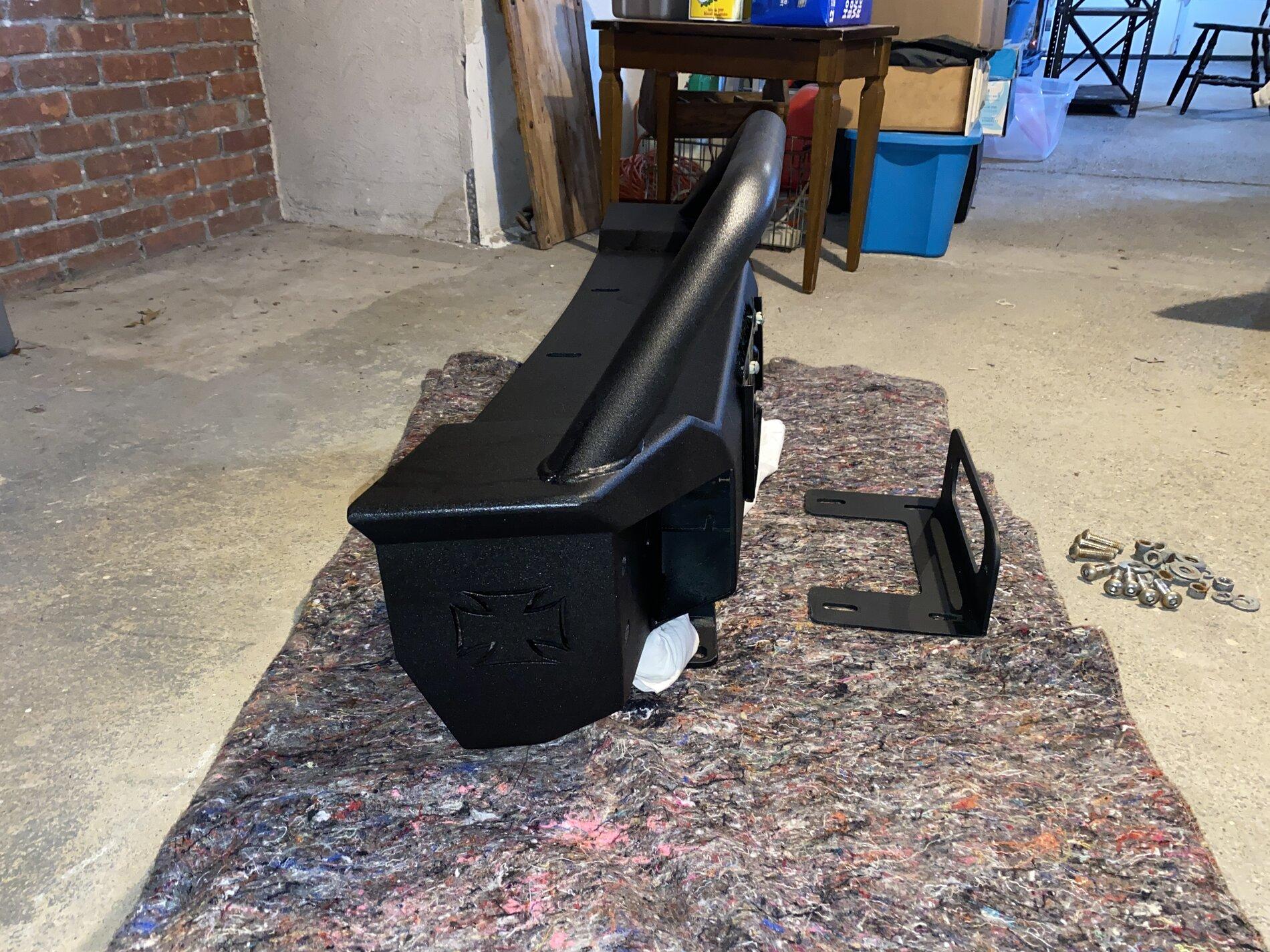 Jeep Gladiator Iron Cross Stubby Bumper $250 IMG_6180.JPG