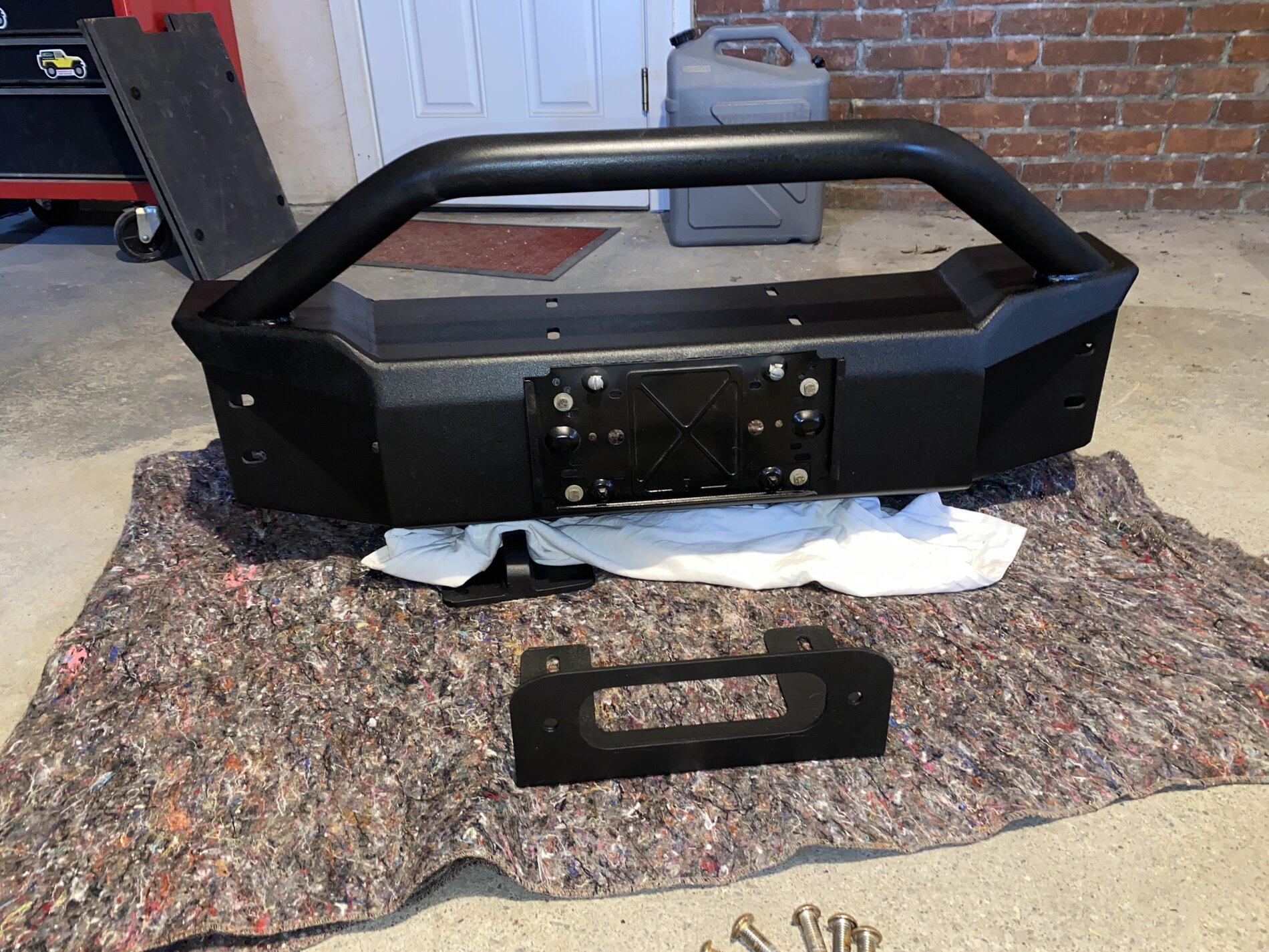 Jeep Gladiator Iron Cross Stubby Bumper $250 IMG_6183.JPG