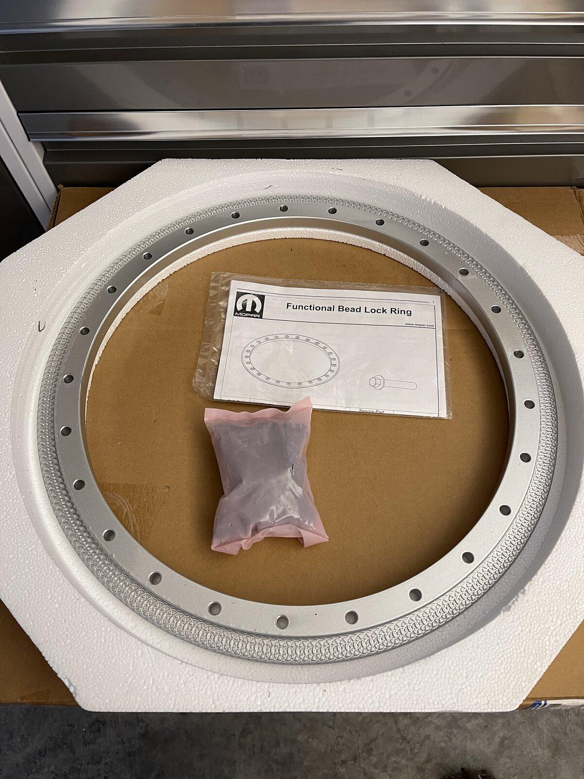 Jeep Gladiator MOPAR P5160154 True Beadlock rings 7E09499C-38EA-4C61-A1B9-AC7C302D257A