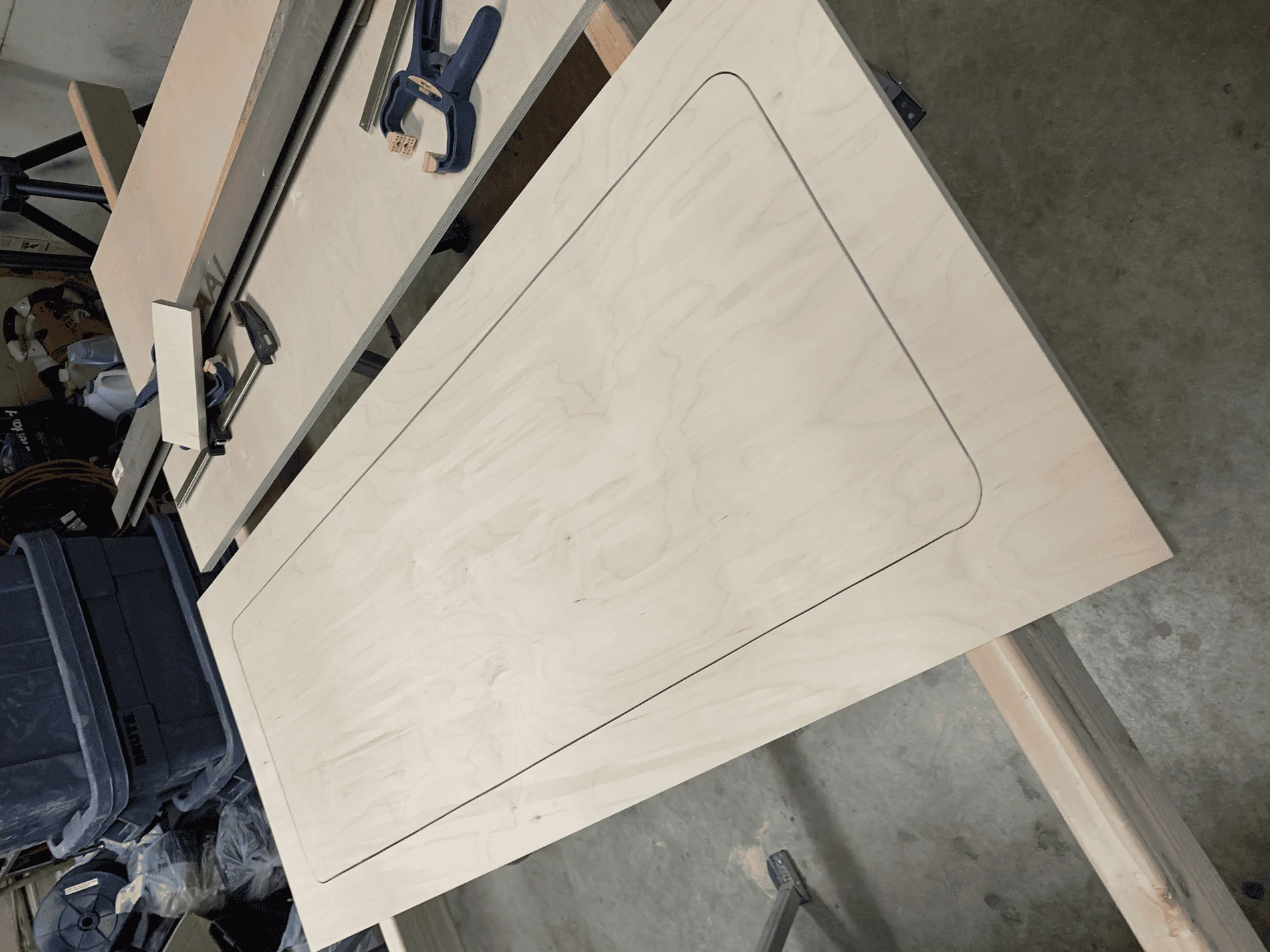 Jeep Gladiator So I built a rear seat delete platform for less than $100! tempImageWih4mk
