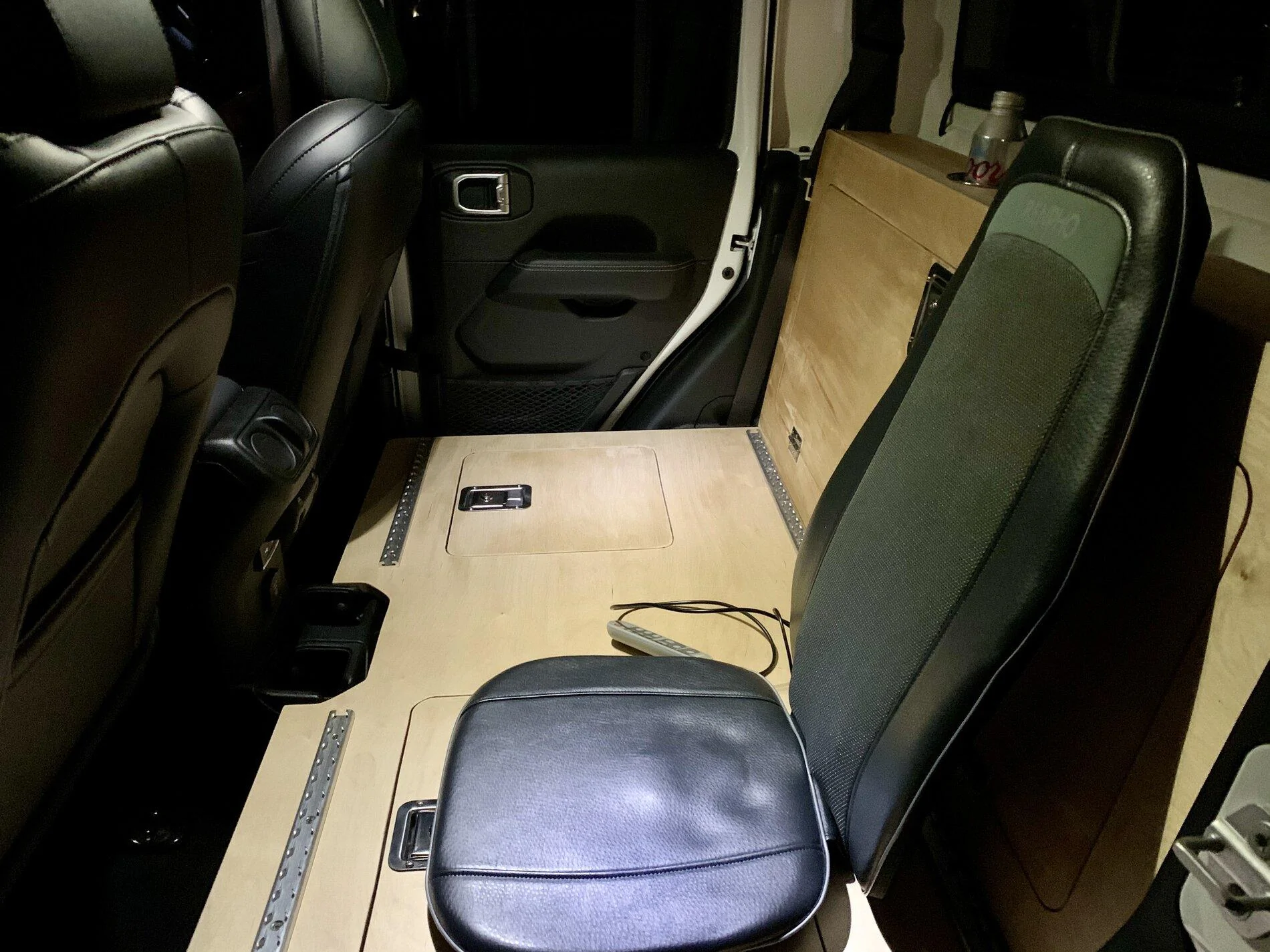 Jeep Gladiator So I built a rear seat delete platform for less than $100! 2028967B-5EB5-4841-8FC7-F05E5B4823C1_1_201_a