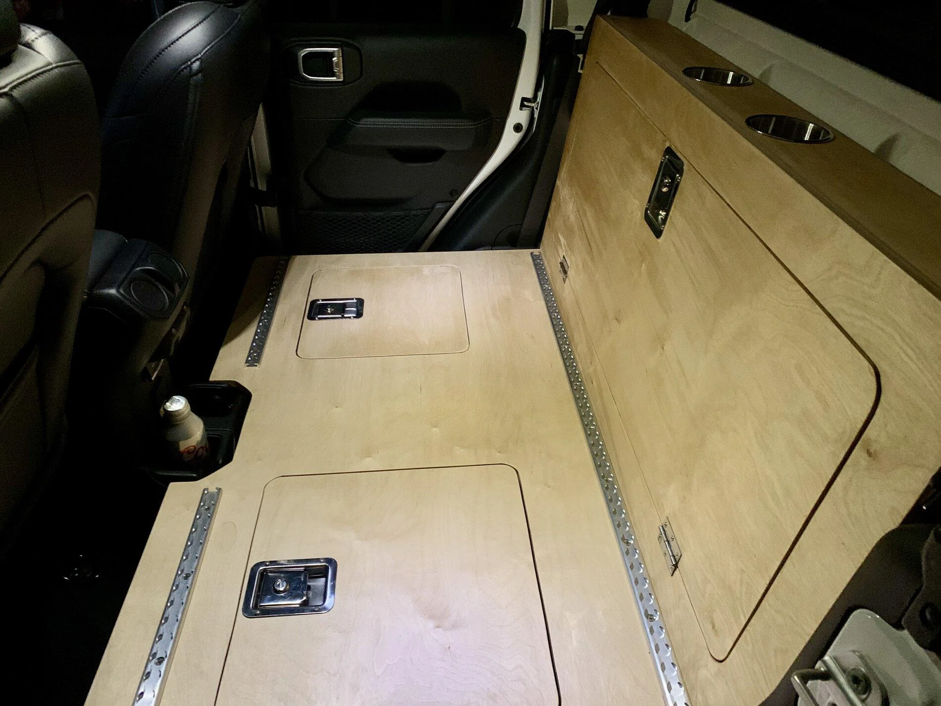 Jeep Gladiator So I built a rear seat delete platform for less than $100! 54D7CAD2-E877-40C7-812B-4B3E96B02610_1_201_a