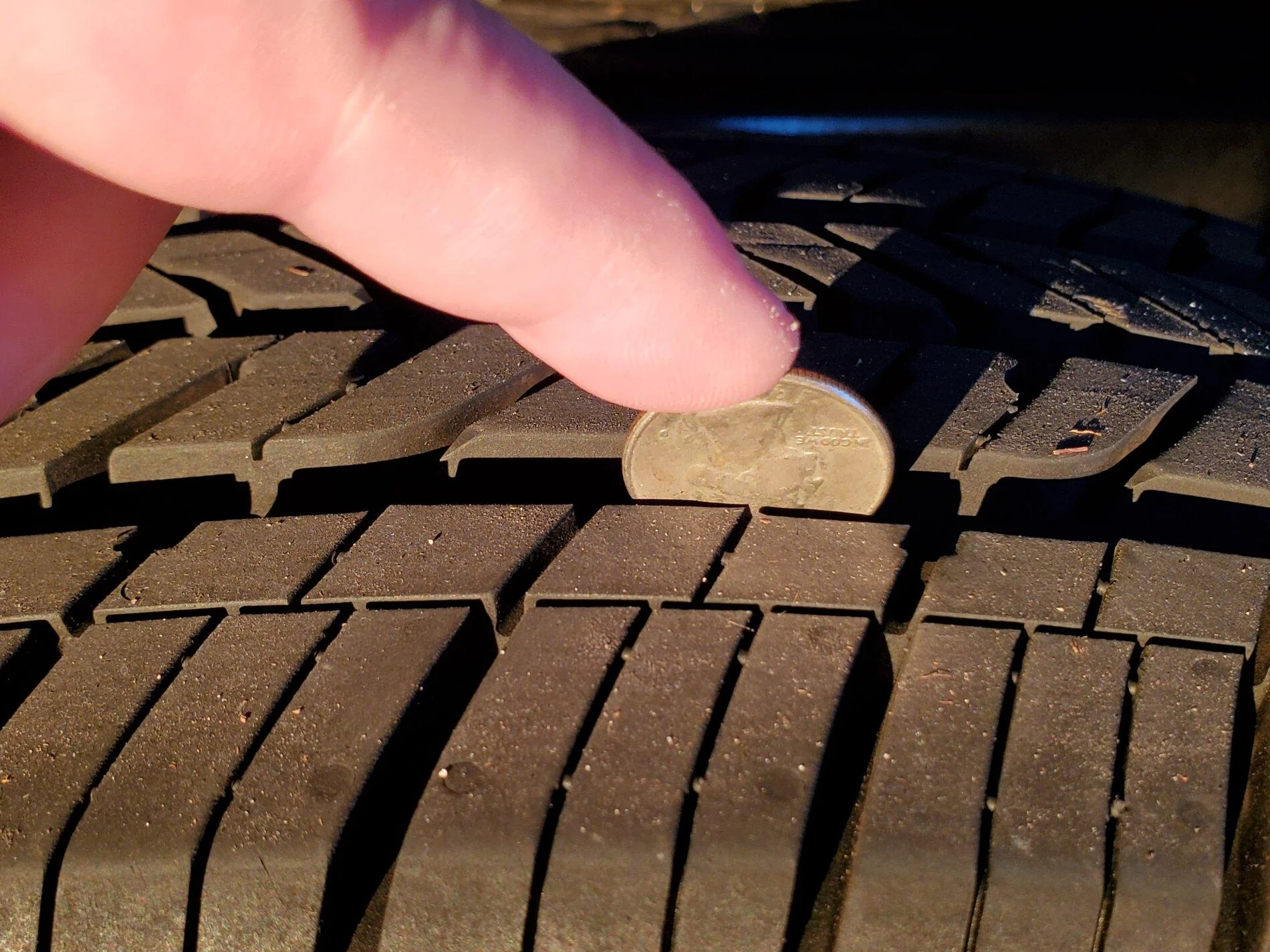 Jeep Gladiator PRICE REDUCED! 4 stock Overland Tires - Dueler H/T 685 - 255/70R18 20210122_073054