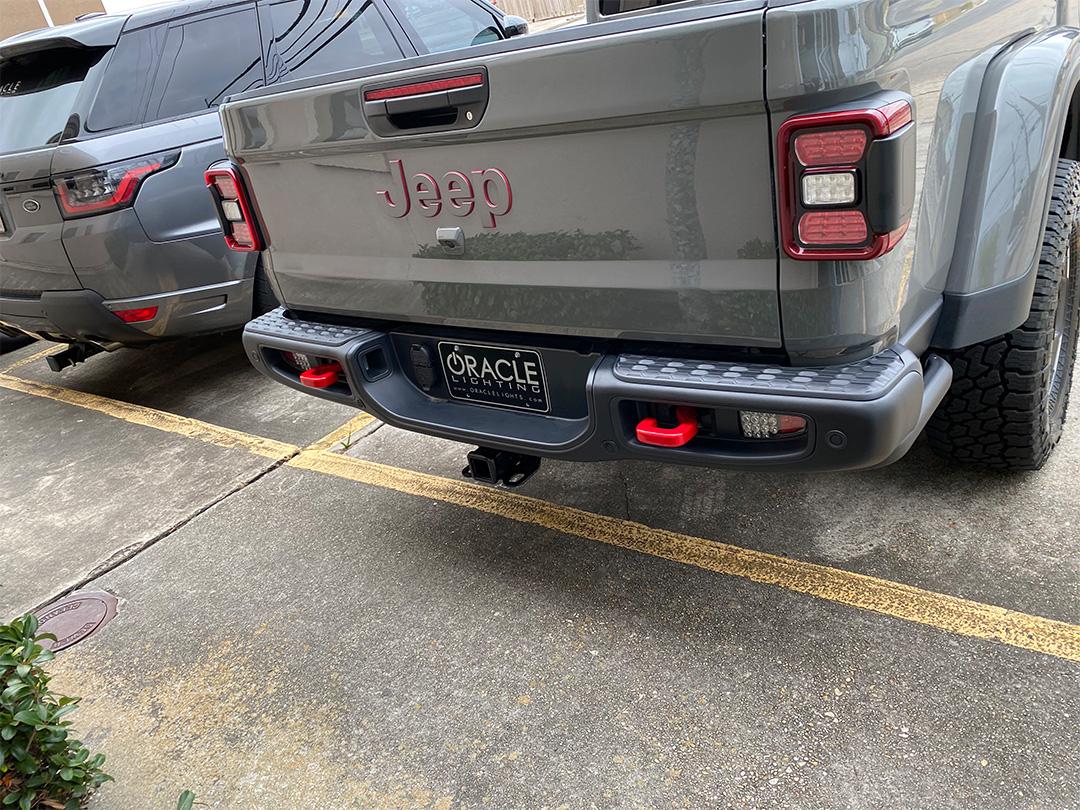 Jeep Gladiator Auxiliary LED Reverse Lights (Integrated Rear Bumper) IMG_2959