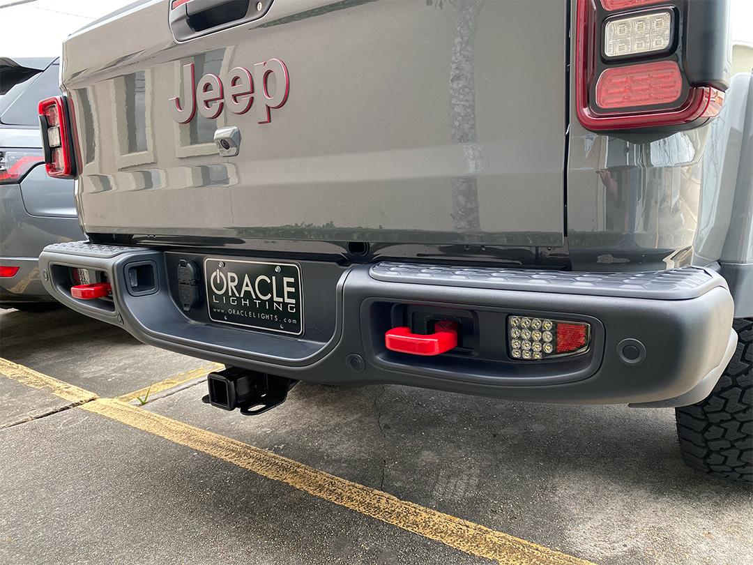 Jeep Gladiator Auxiliary LED Reverse Lights (Integrated Rear Bumper) IMG_2955