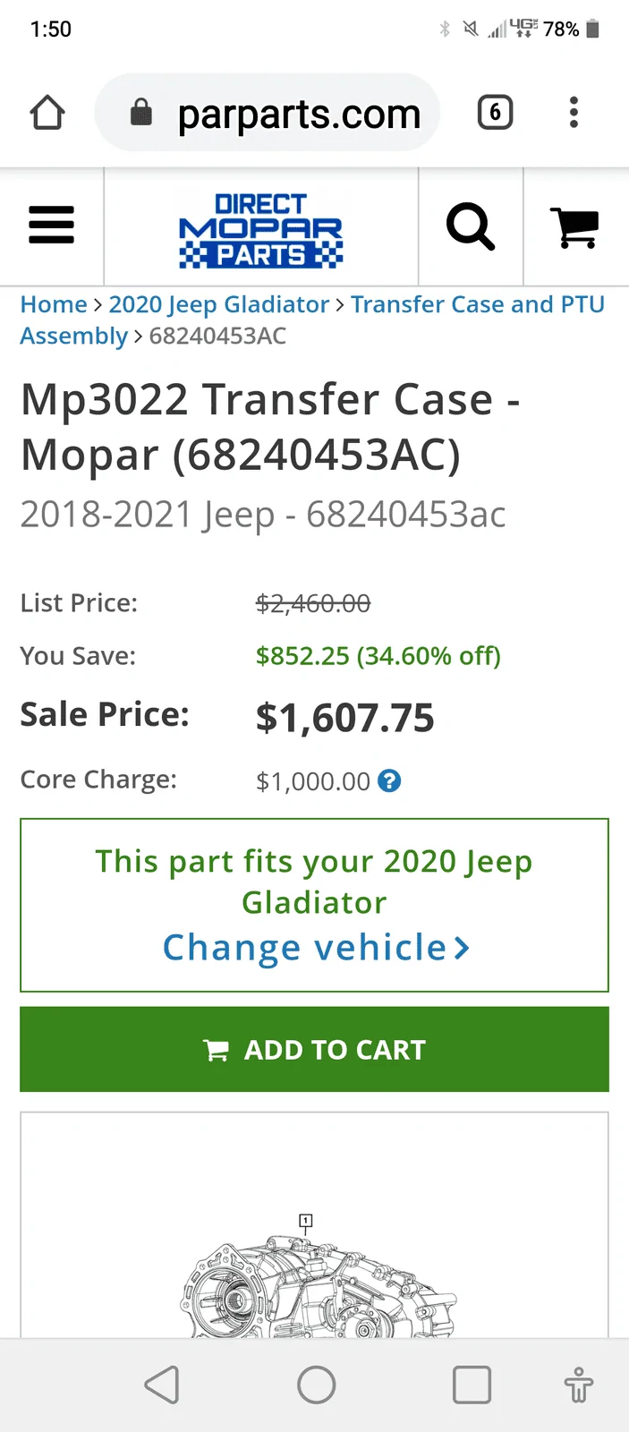 Jeep Gladiator Selec-Trac Retrofit Screenshot_20210123-015052