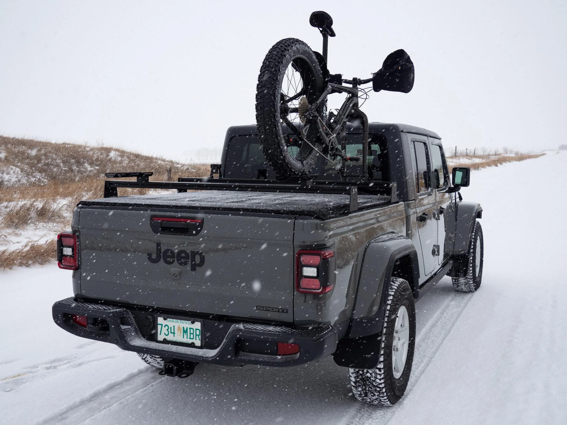 Jeep Gladiator BillieBars Bed Bars - Are they right for your Gladiator? Snow_Fat-2