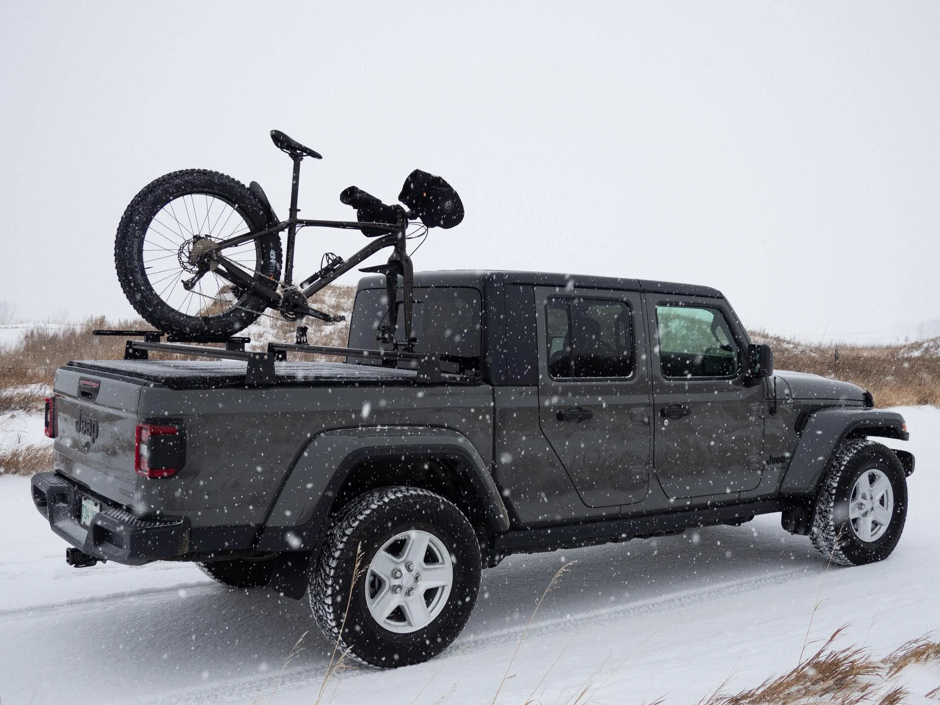 Jeep Gladiator BillieBars Bed Bars - Are they right for your Gladiator? Snow_Fat-3