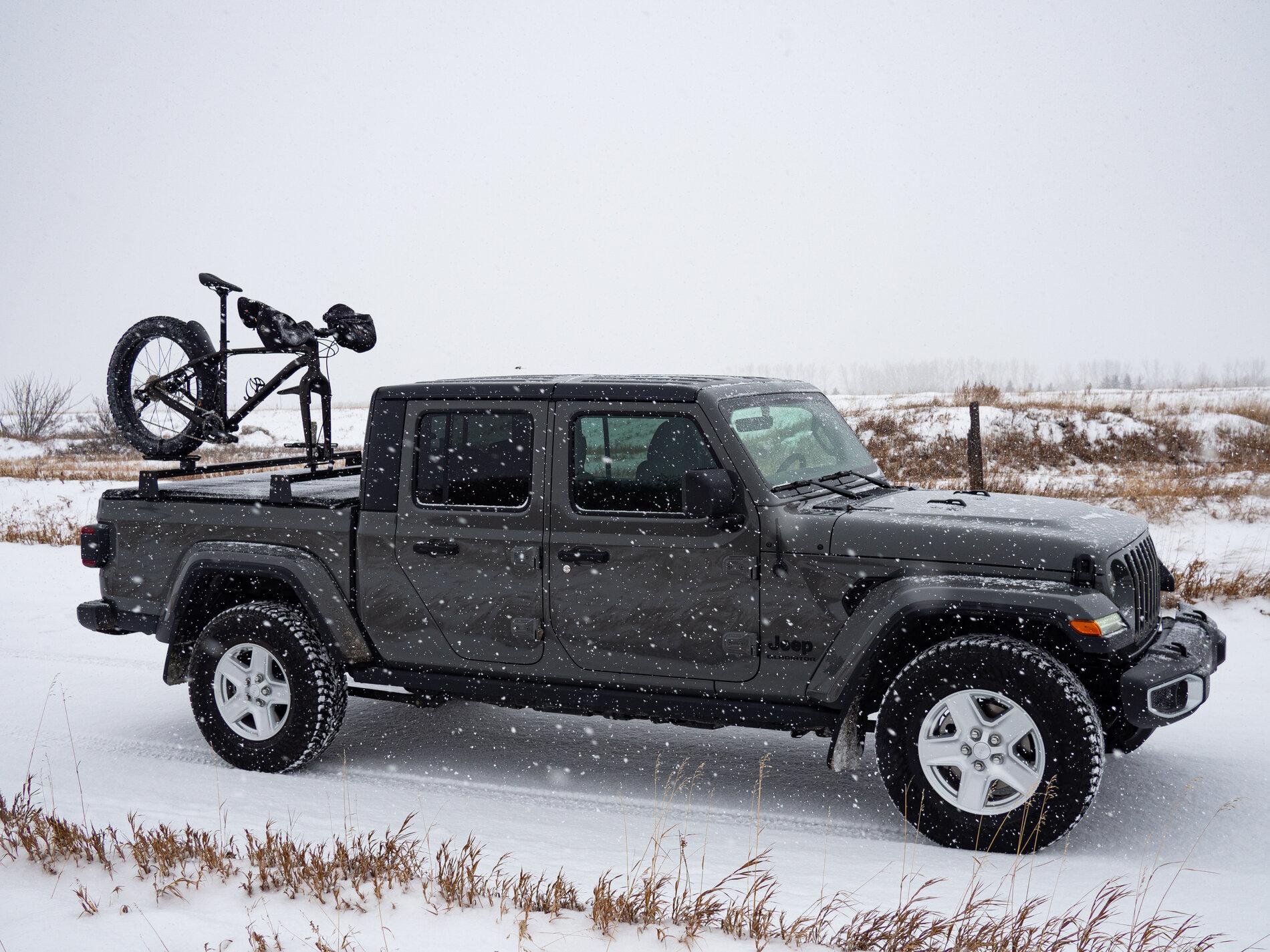 Jeep Gladiator BillieBars Bed Bars - Are they right for your Gladiator? Snow_Fat-5
