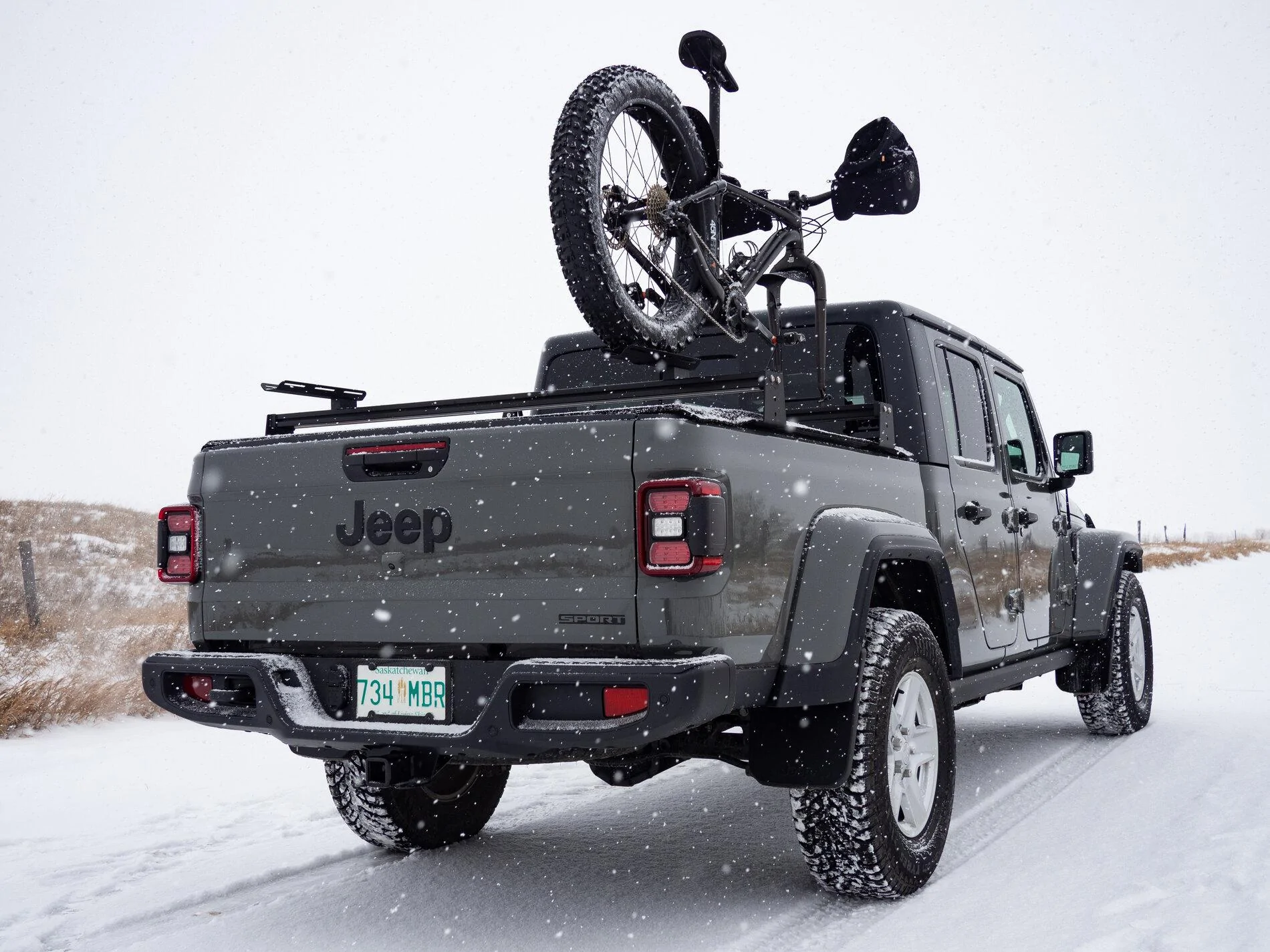 Jeep Gladiator BillieBars Bed Bars - Are they right for your Gladiator? Snow_Fat-7