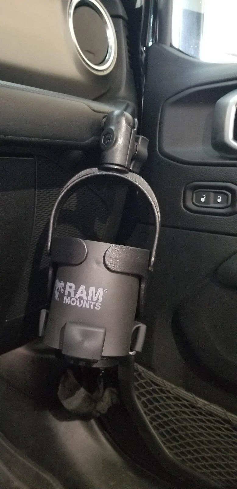 Jeep Gladiator Phone Solutions cup holder