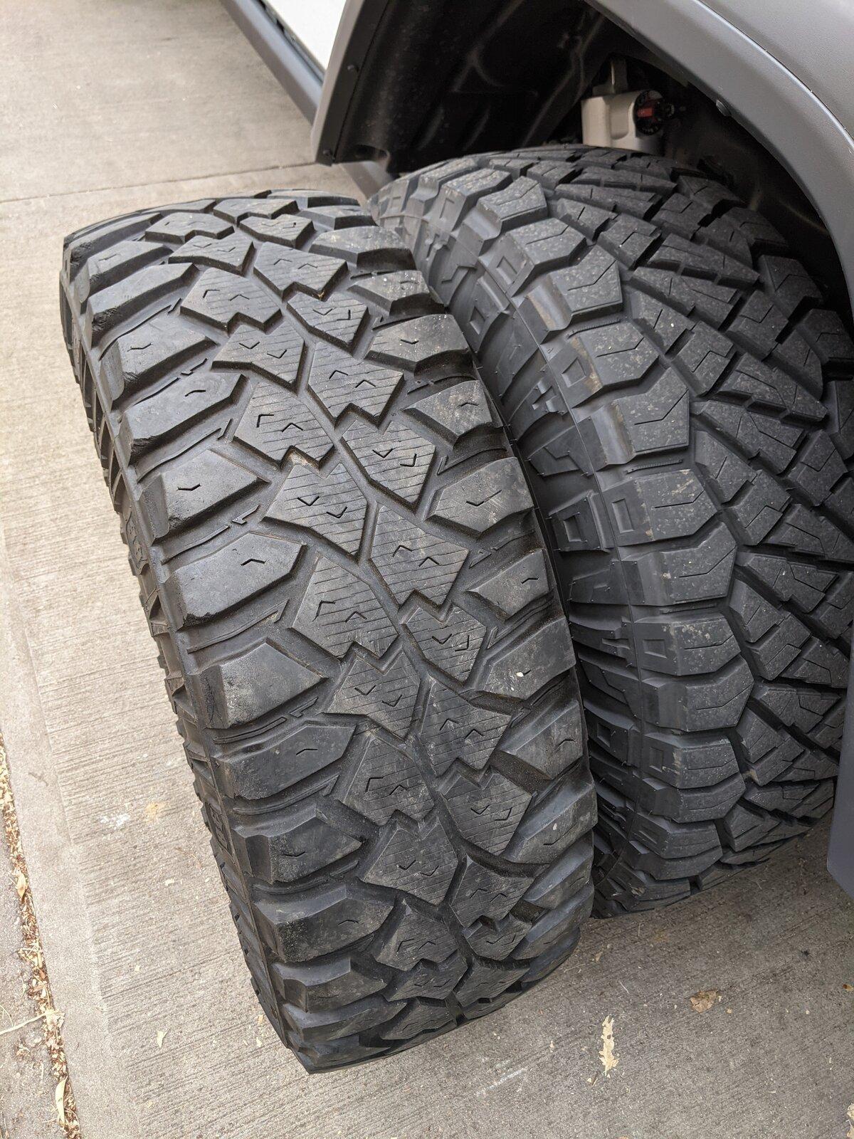 Jeep Gladiator 37” spare tire - list of tires that fit under the bed PXL_20210122_213951833