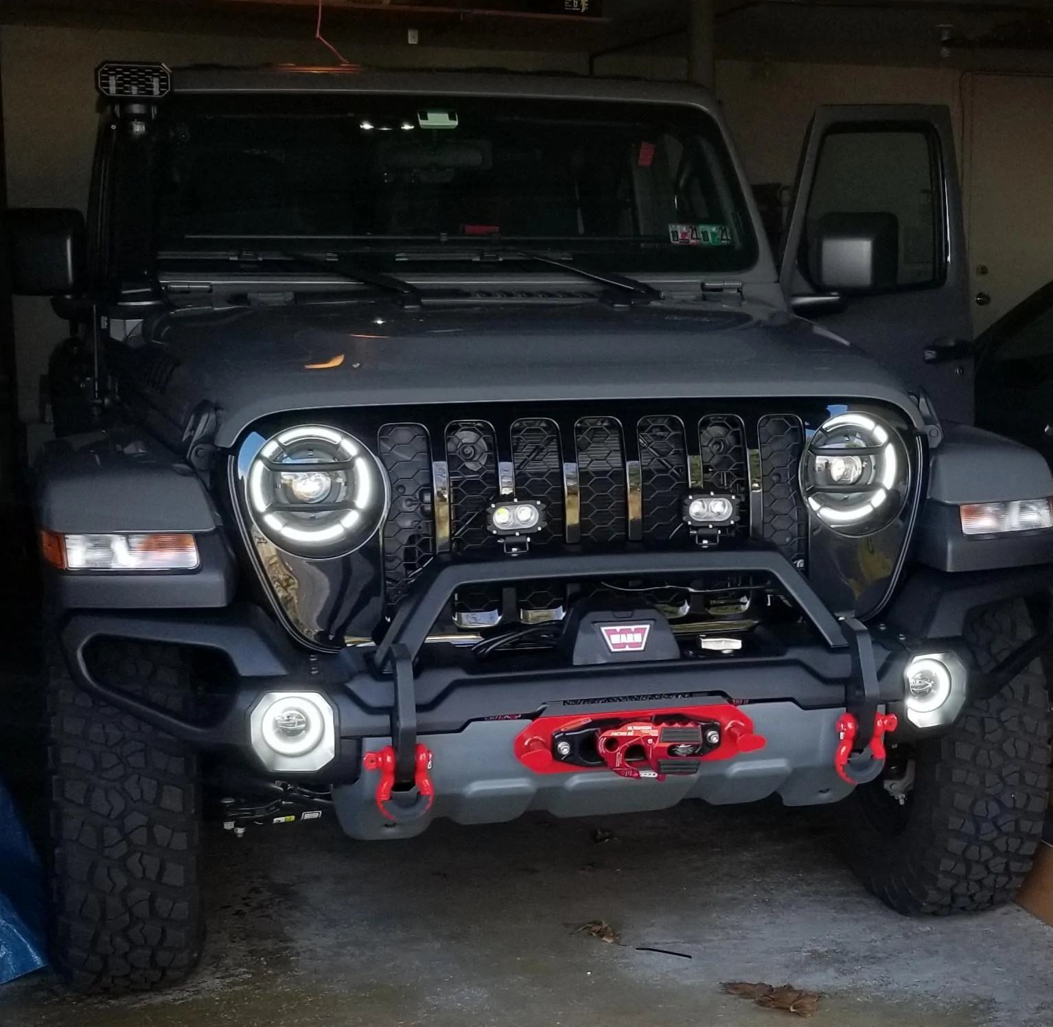 Jeep Gladiator Auxiliary Driving Lights 20210123_132847