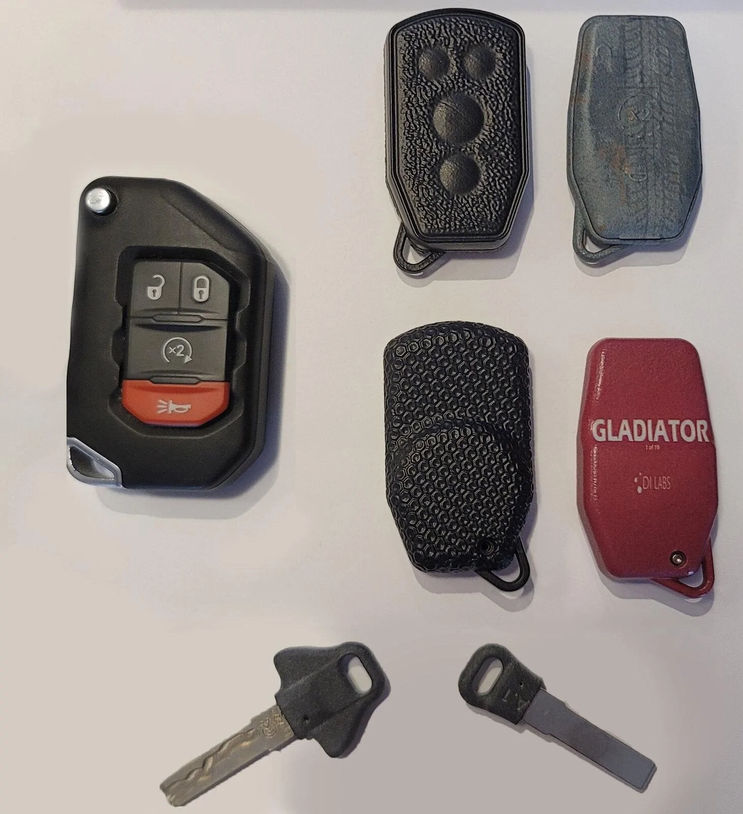 Jeep Gladiator Re-engineering the brick (keyfob) Initial fob offering