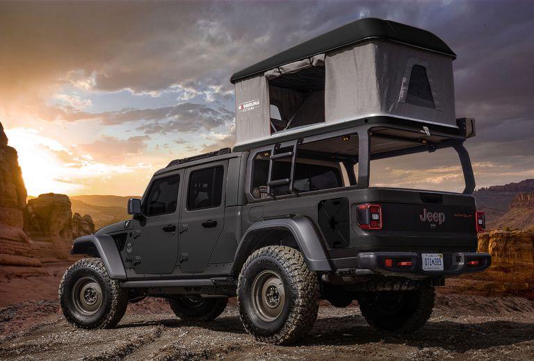 Jeep Gladiator GRANITE CRYSTAL JT Gladiator Club tent granite