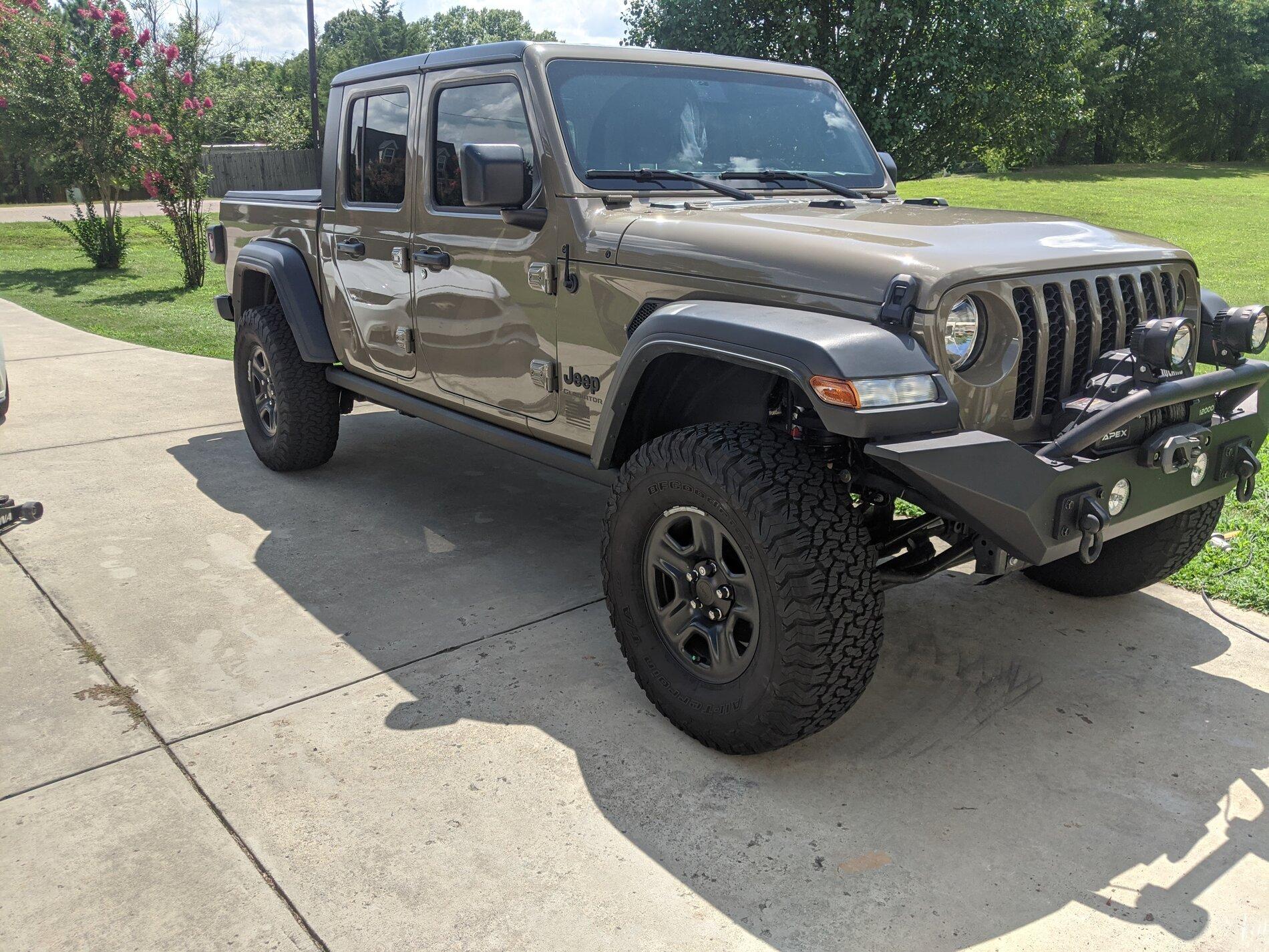 Jeep Gladiator 1.75” Wheel spacers on 33’s or 35’s IMG_20200801_152015