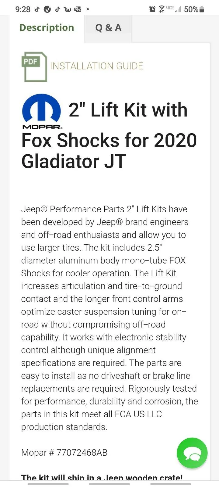 Jeep Gladiator Suspension:  Sport S vs. Mojave? Screenshot_20210123-212900_Chrom