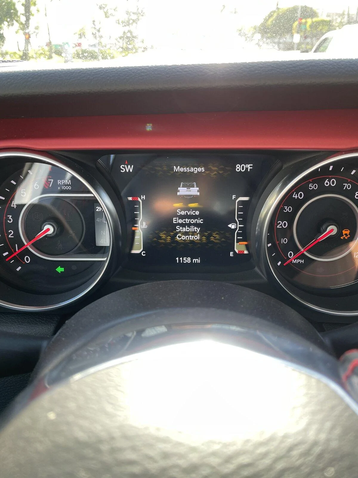 Jeep Gladiator First Gremlin.....Service Electronic Stability IMG_4473
