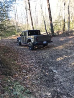 Jeep Gladiator Shot a Gator in a Creek IMG_2621