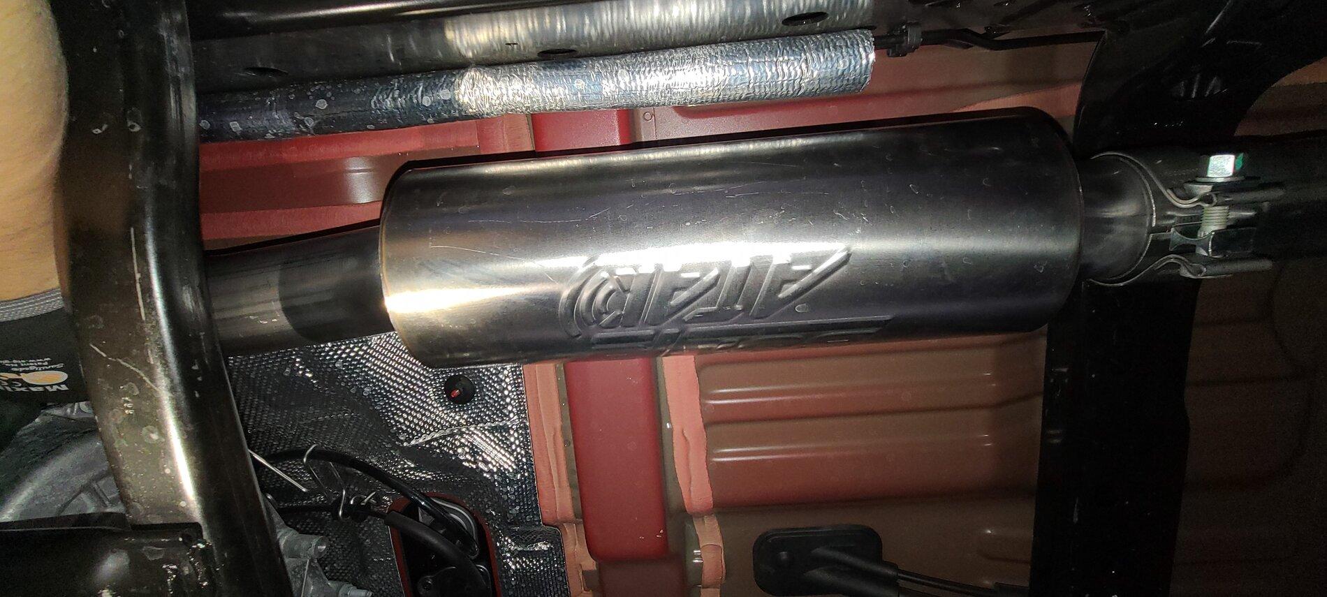 Jeep Gladiator Installed Borla Exhaust on the 2021 Jeep Gladiator red Willys (sound clip) 20210118_171212