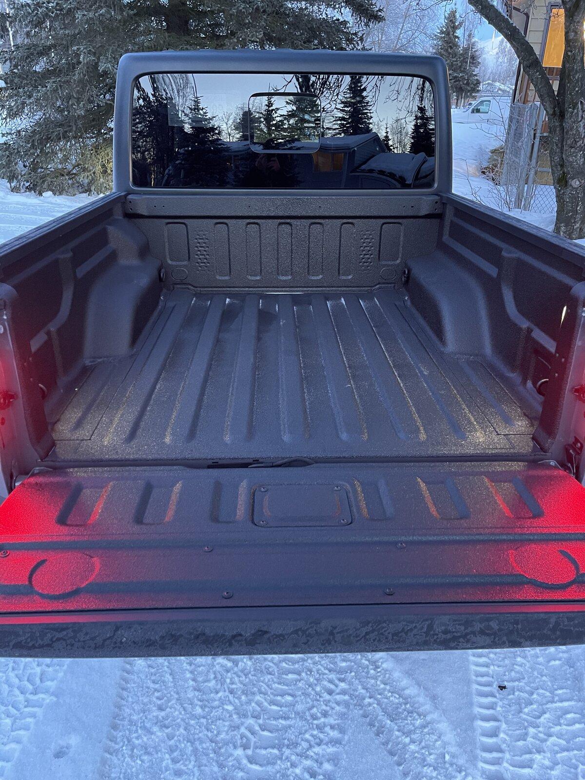 Jeep Gladiator Arma Coating spray in bed liner C3F15F5A-D49E-483D-BC3A-03FABD0E05C9