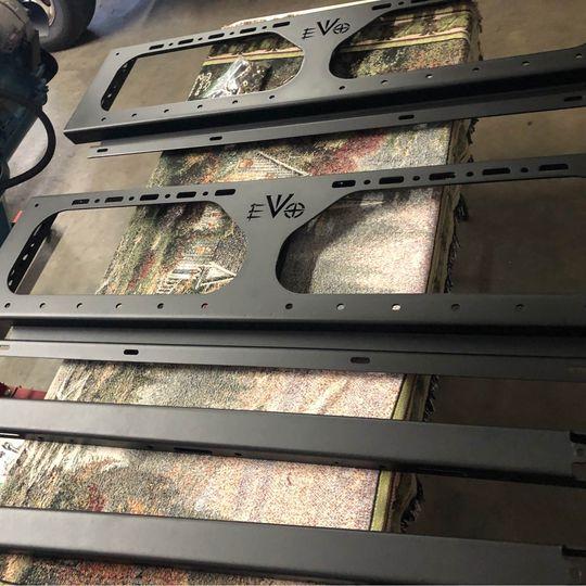 Jeep Gladiator EVO mid height bed rack - near Charlotte EVO2
