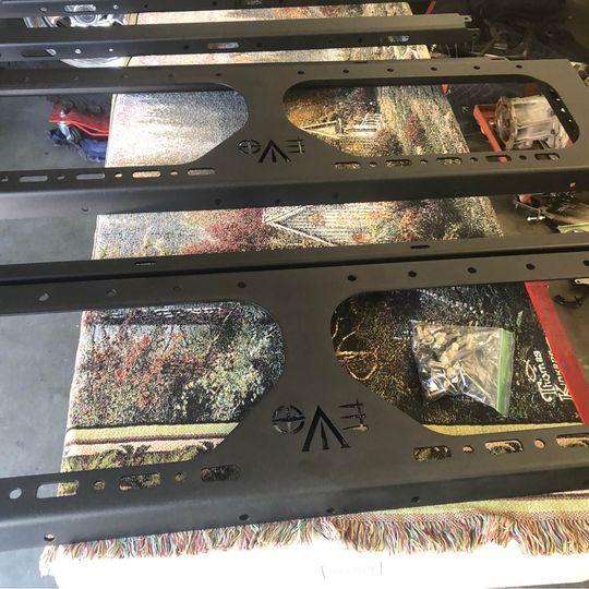 Jeep Gladiator EVO mid height bed rack - near Charlotte EVO3