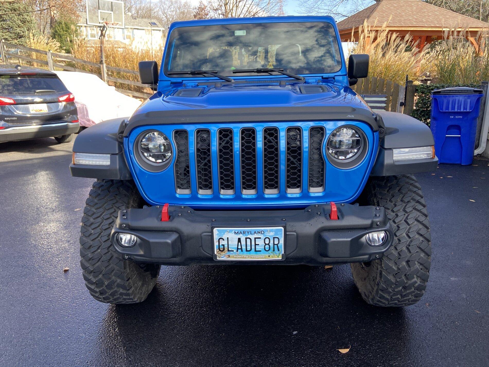 Jeep Gladiator Custom plates F8981D22-4163-484E-AFEF-C2D9B3231E54