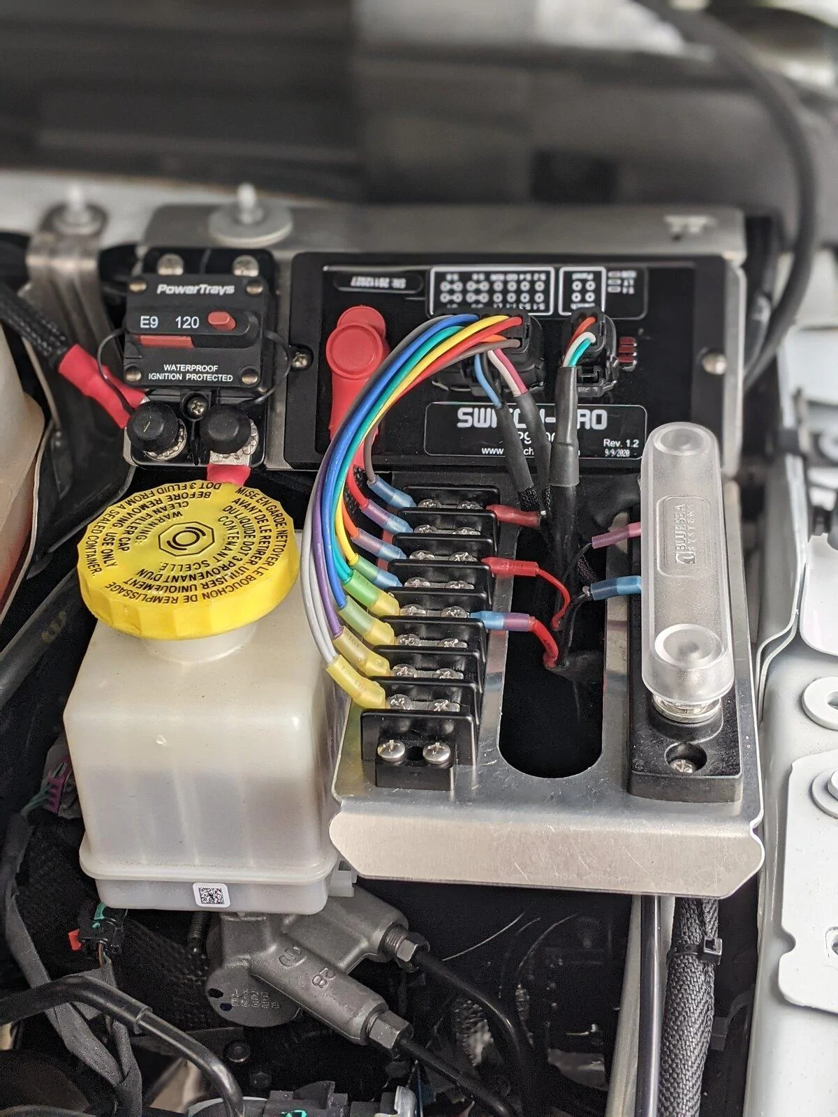 Jeep Gladiator PowerTrays electrical mounting plate for Switch-Pro PXL_20210126_173532786.PORTRAIT