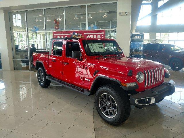 Jeep Gladiator Finally Got to See One Red Truck 1