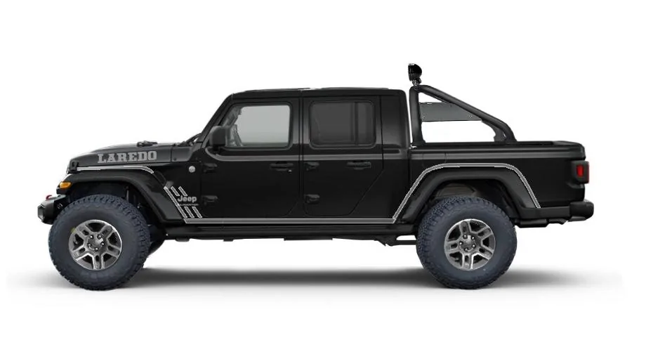 Jeep Gladiator 'Retro' Graphics Option? GladiatorRetroBlackLaredo