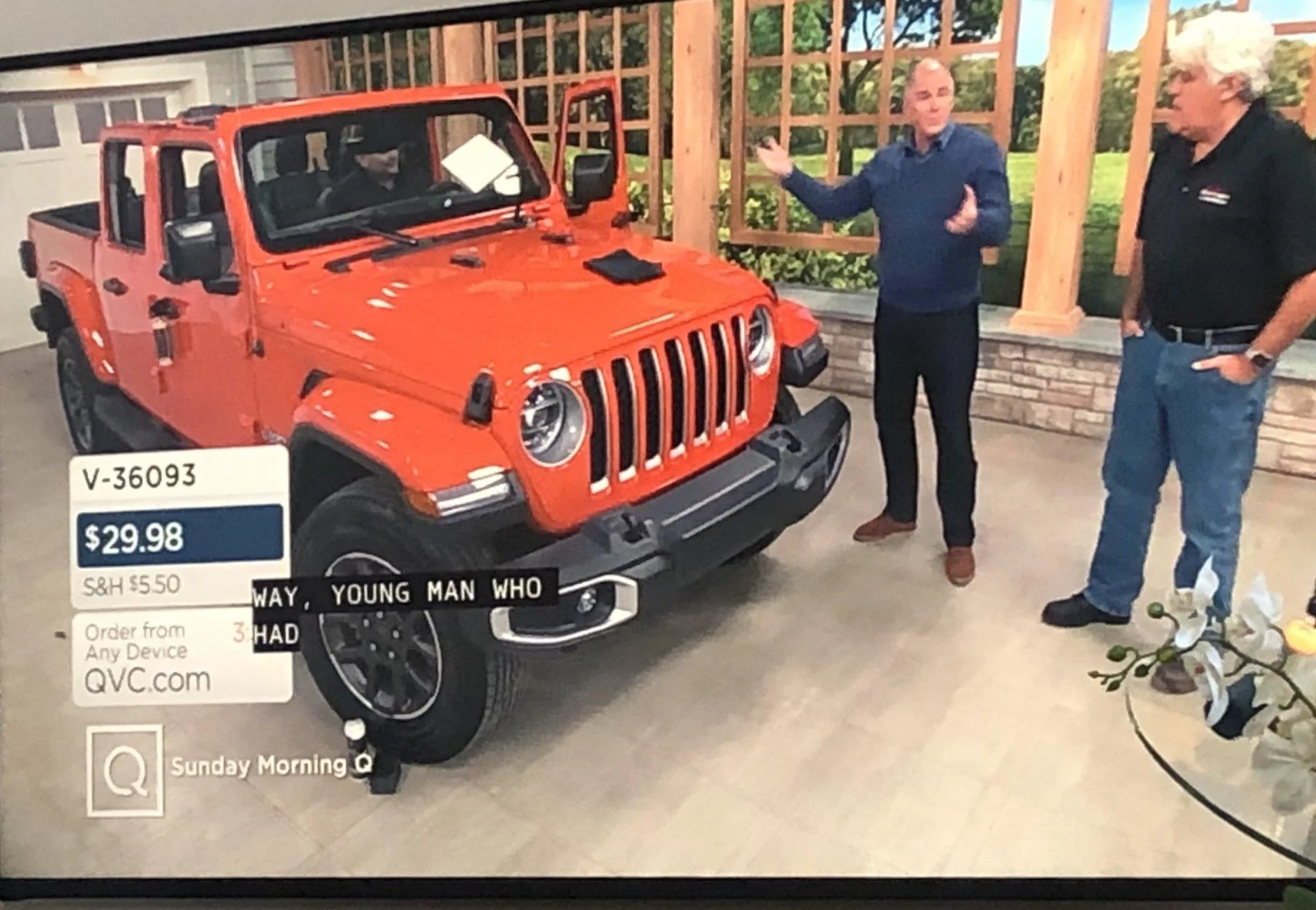 Jeep Gladiator Jay Leno - JT - QVC BA0048EF-B0FA-49E8-B14B-AF5CDB3BF087