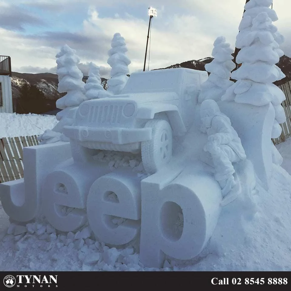 Jeep Gladiator 'Retro' Graphics Option? A-Jeep-snow-sculpture-at-the-Winter-X-Games-222