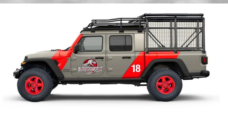 Jeep Gladiator 'Retro' Graphics Option? jurassicgladiator-jpg