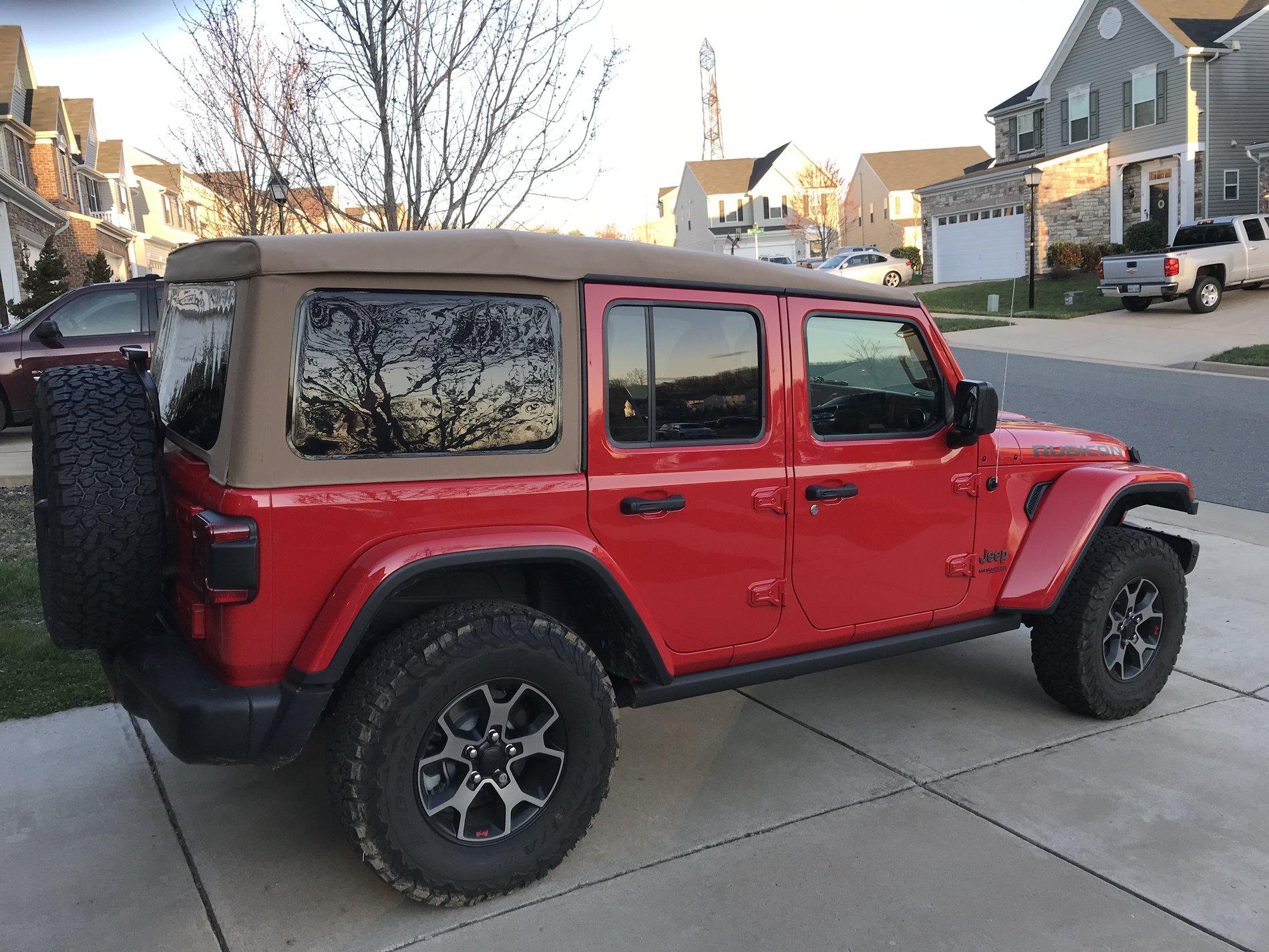 Jeep Gladiator Bestop Tan soft top :) 988DC7B3-6239-48F1-A9F2-0AF820937386