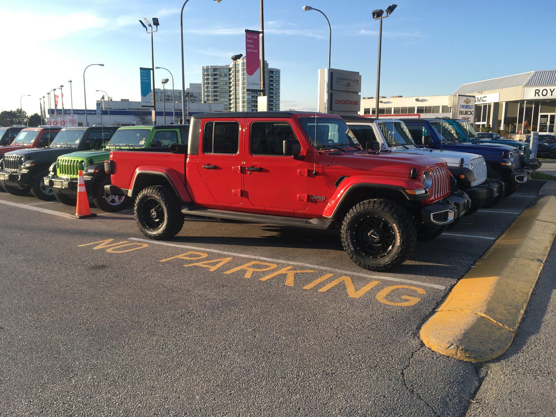 Jeep Gladiator Overland Wheel/Tire upgrade combo suggestions AB72119A-5828-4974-B0D2-60A54260EE5D