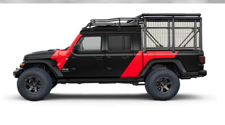 Jeep Gladiator 'Retro' Graphics Option? JurassicBlkGladiator